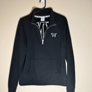 PINK Victoria's Secret half zip up size medium.